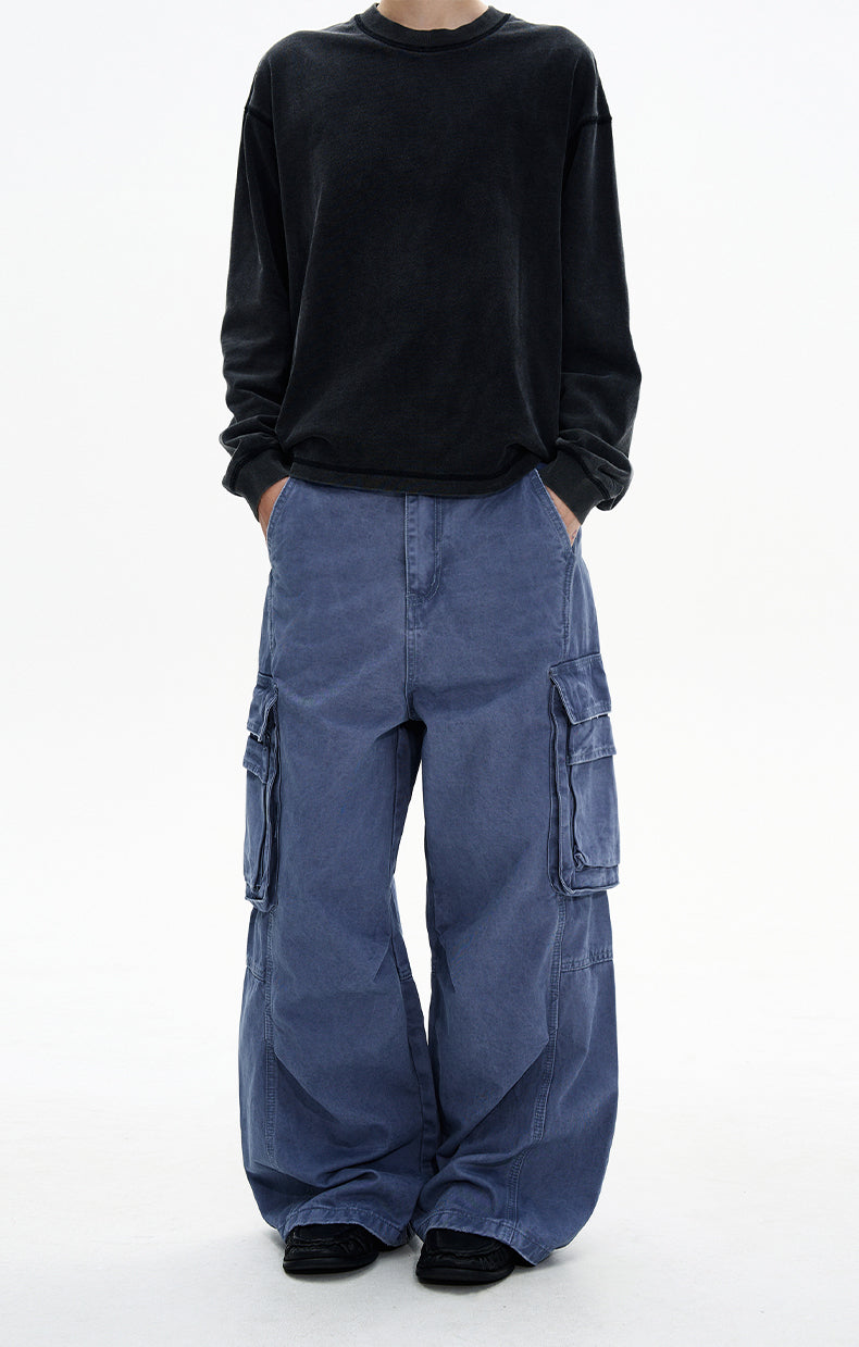 MADWITCH BLEU PLEAT PANTS #DR6815