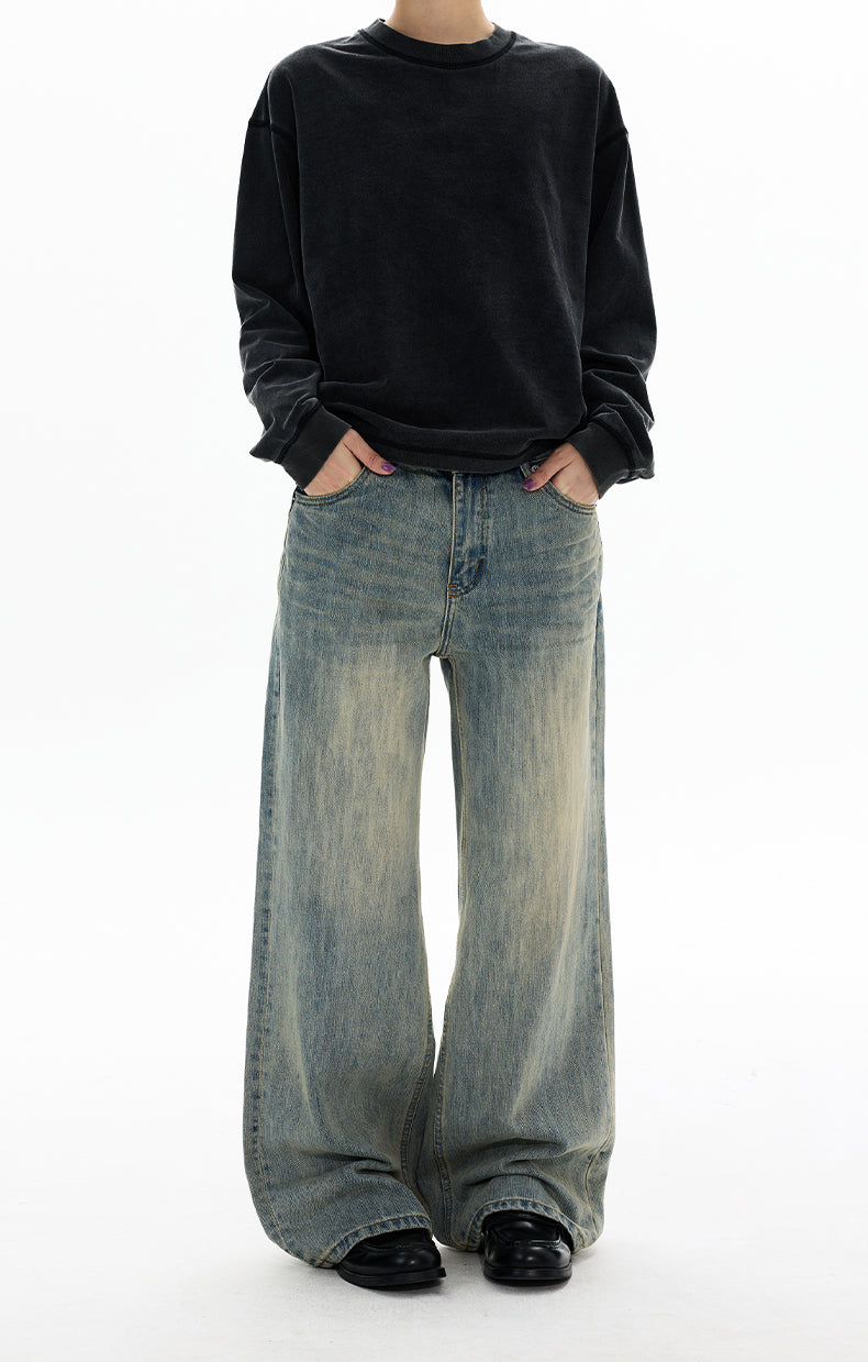 MADWITCH BAMBOO WASH STRAIGHT JEANS #GPC5577N