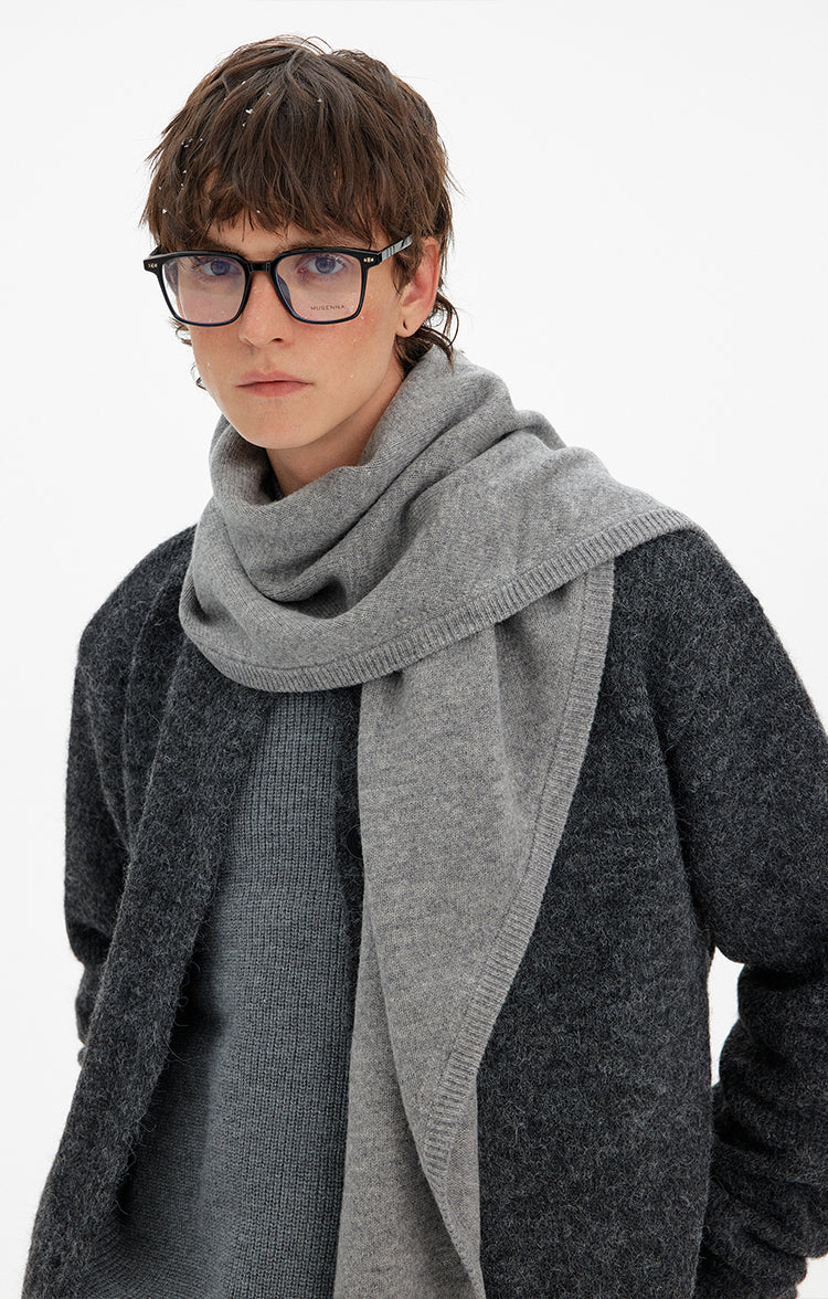 MADWITCH ATMOSPHERIC BUTTONED WOOL CARDIGAN #27399