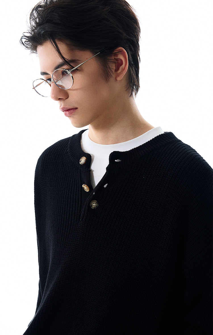 MADWITCH LOOSE KNIT SWEATER #MFY213