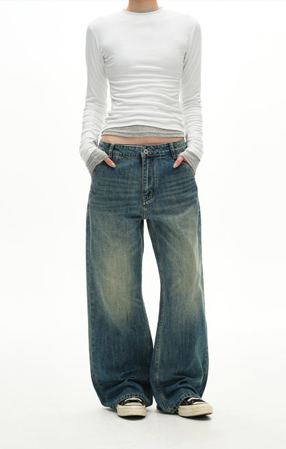 MADWITCH VINTAGE STRAIGHT DENIM #CK5525