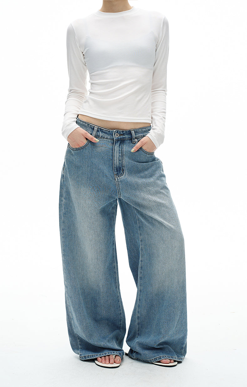 MADWITCH FADE STRAIGHT DENIM #GP9689