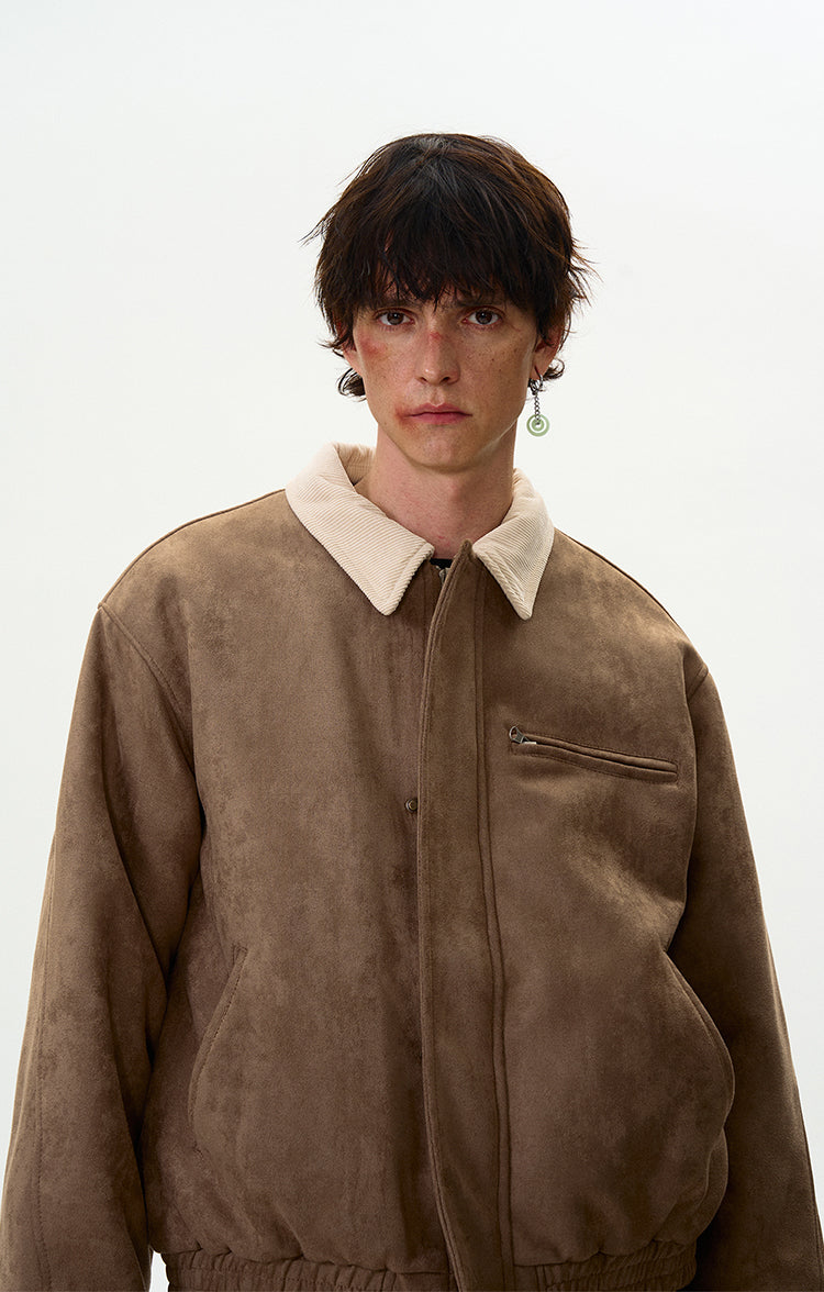 MADWITCH LEATHER PADDED COTTON JACKET #RW129