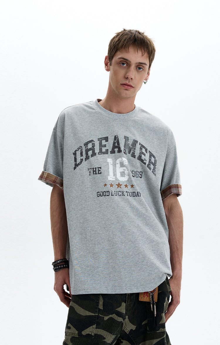 MADWITCH CONTRAST SLEEVE TEE #990511