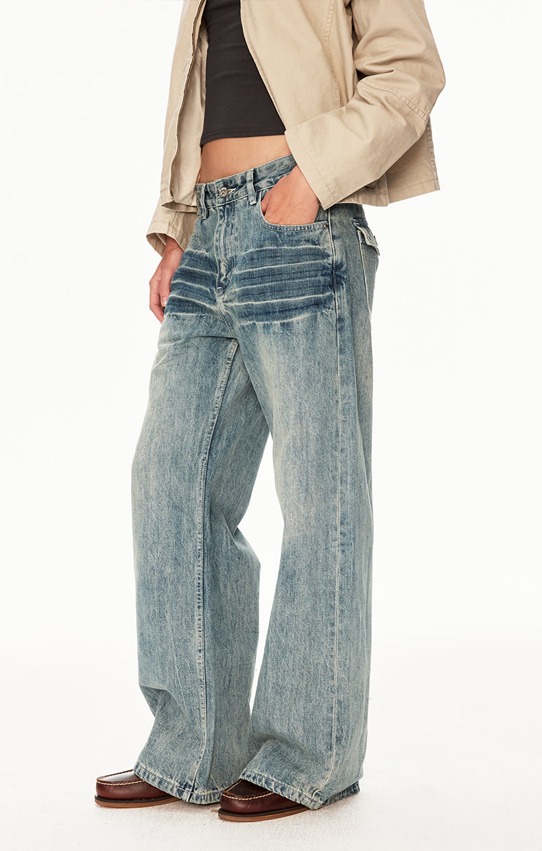 MADWIT VINTAGE HIGH STREET JEANS #CK5587