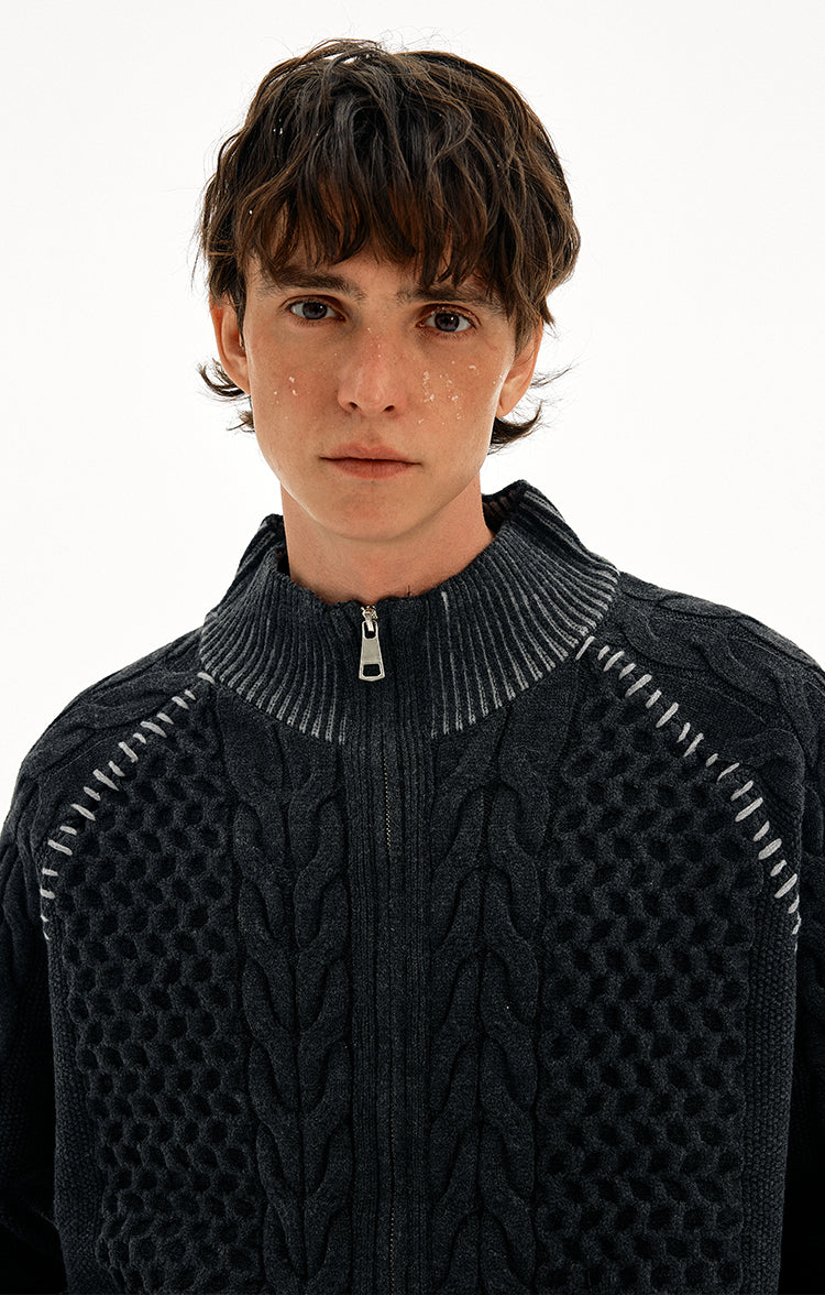 MADWITCH STITCH TWIST STAND KNIT #M153