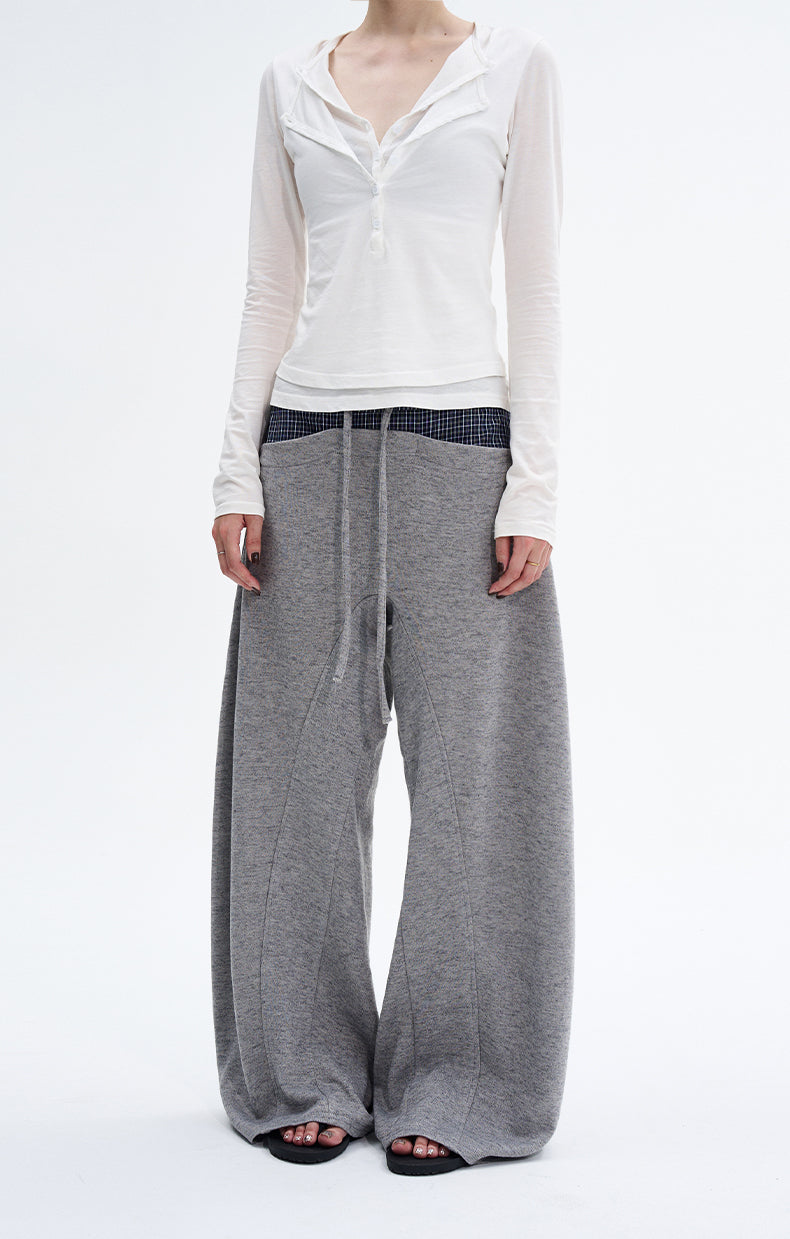 MADWITCH PATCH PLAID PANTS #C963