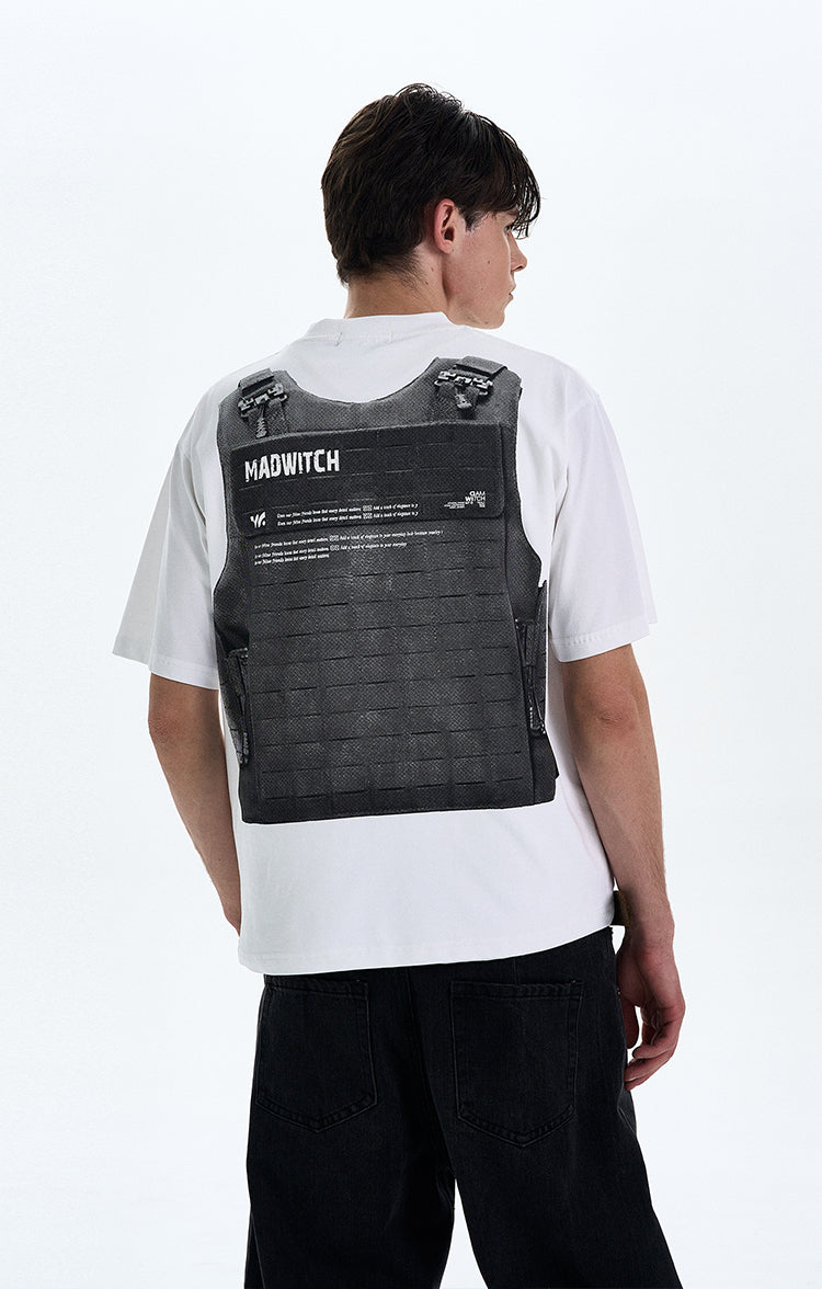 MADWITCH ORIGINAL TACTICAL VEST T-SHIRT #MD4190