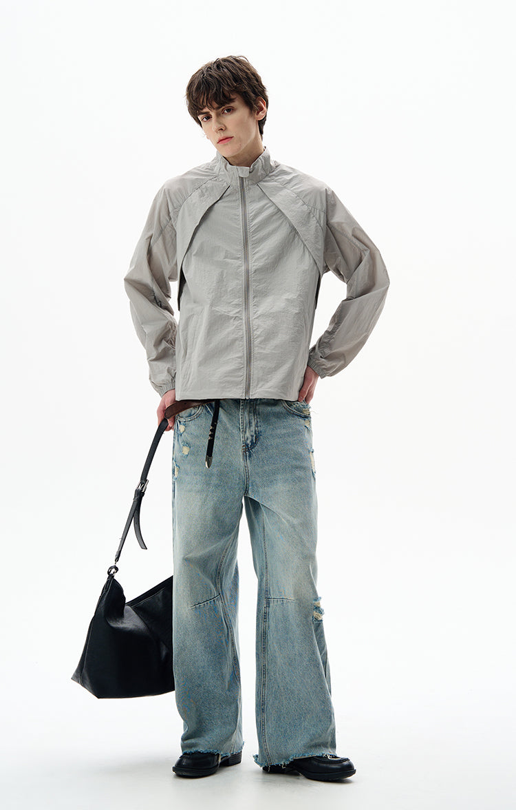 MADWITCH UPF50+ YARN-DYED SUN PROTECTION JACKET #251451
