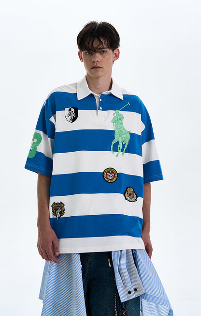 MADWITCH FUN EMBROIDERED SHORT SLEEVE TEE #MD4191