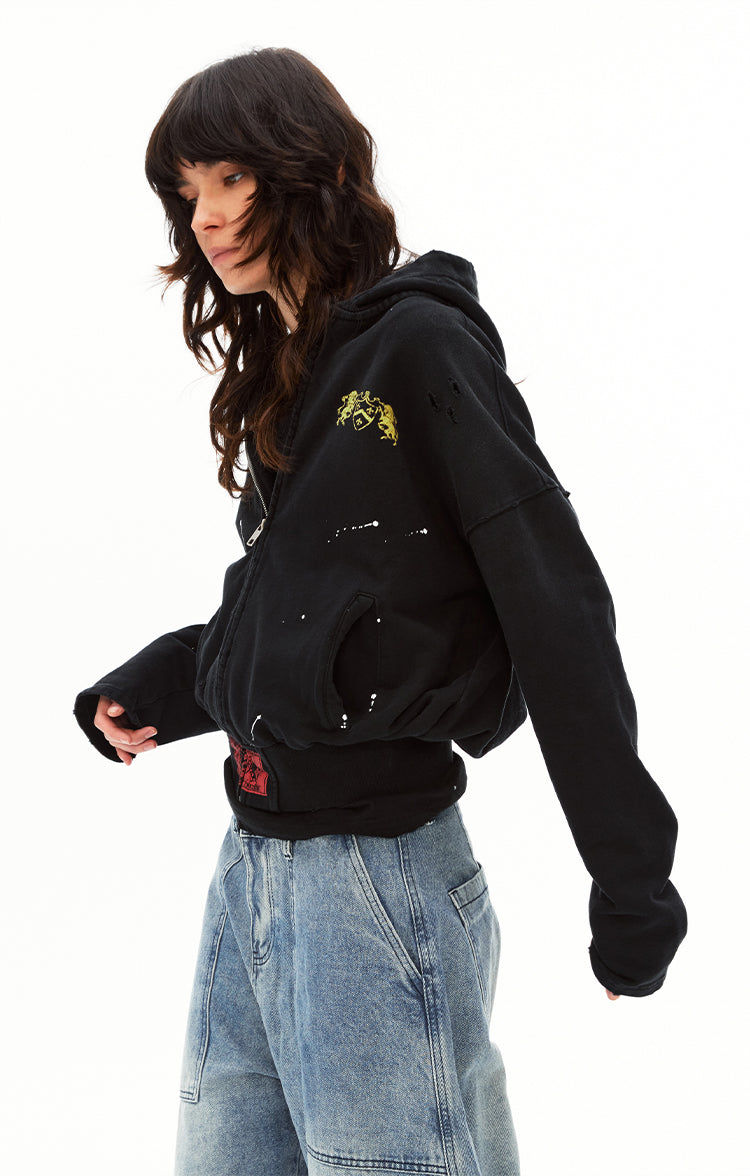 MADWITCH HIGH STREET HOODED SWEATSHIRT #26159