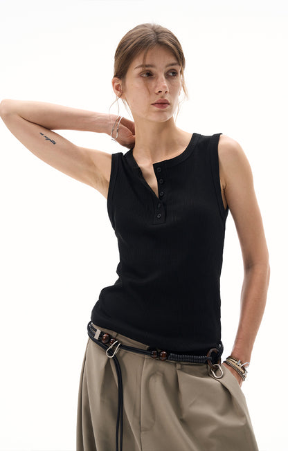 MADWITCH SLIM FIT TANK VEST #C1757C25