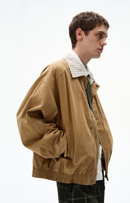 MADWITCH EARLY FALL CROPPED FLIGHT JACKET #UTU025