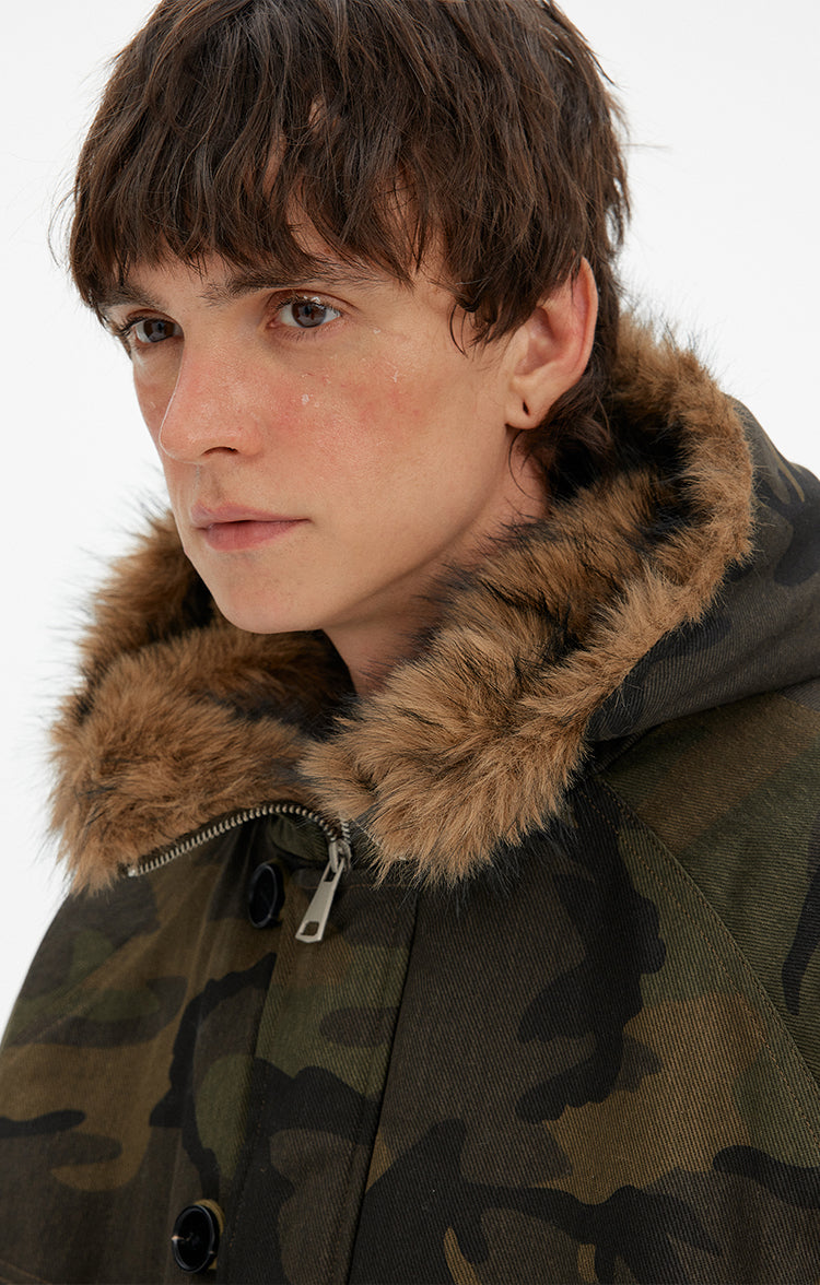 MADWITCH CAMO STREET PARKA JACKET #M1053