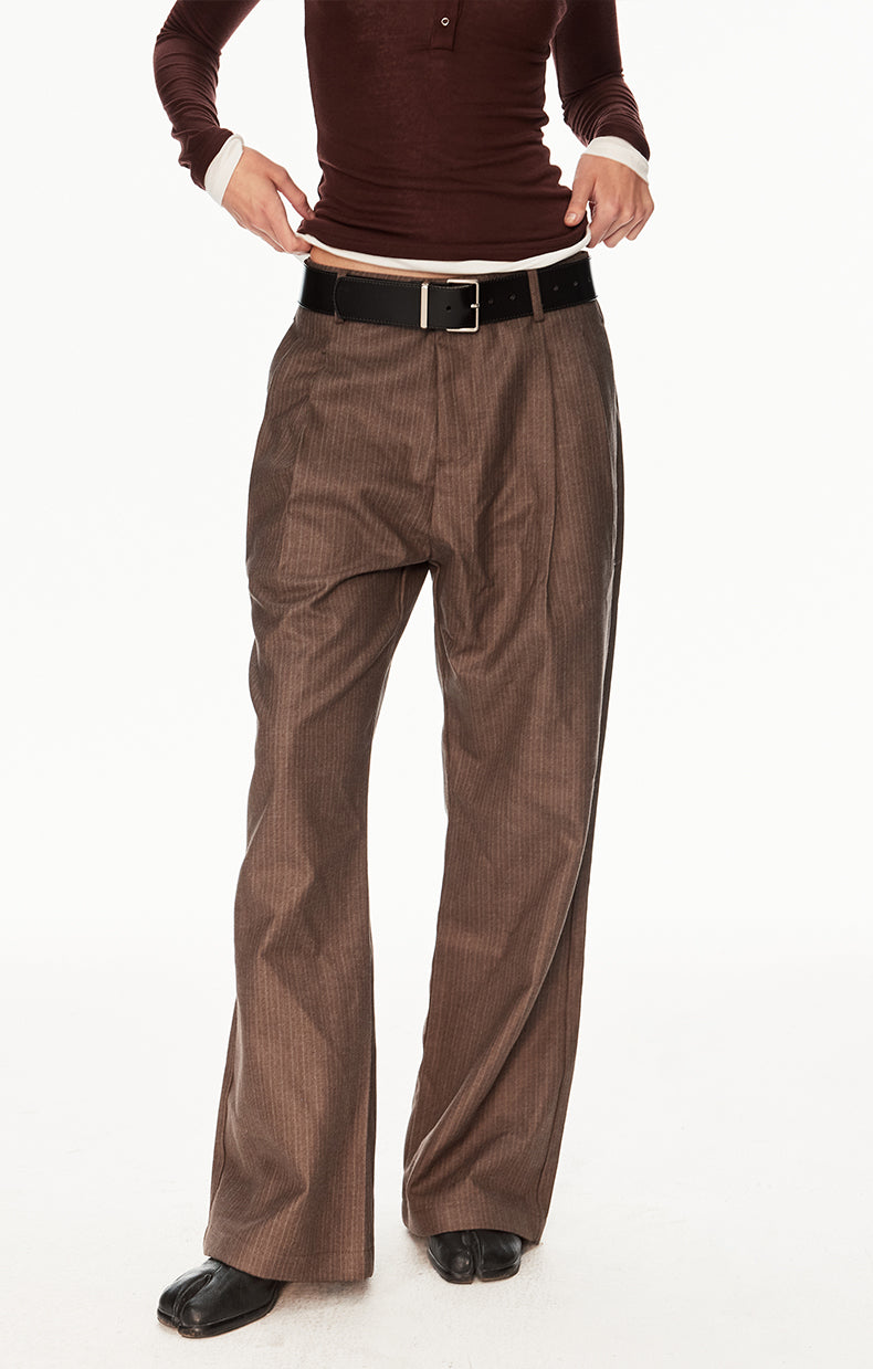 MADWIT HERITAGE PLEATED TROUSERS #GPH6937