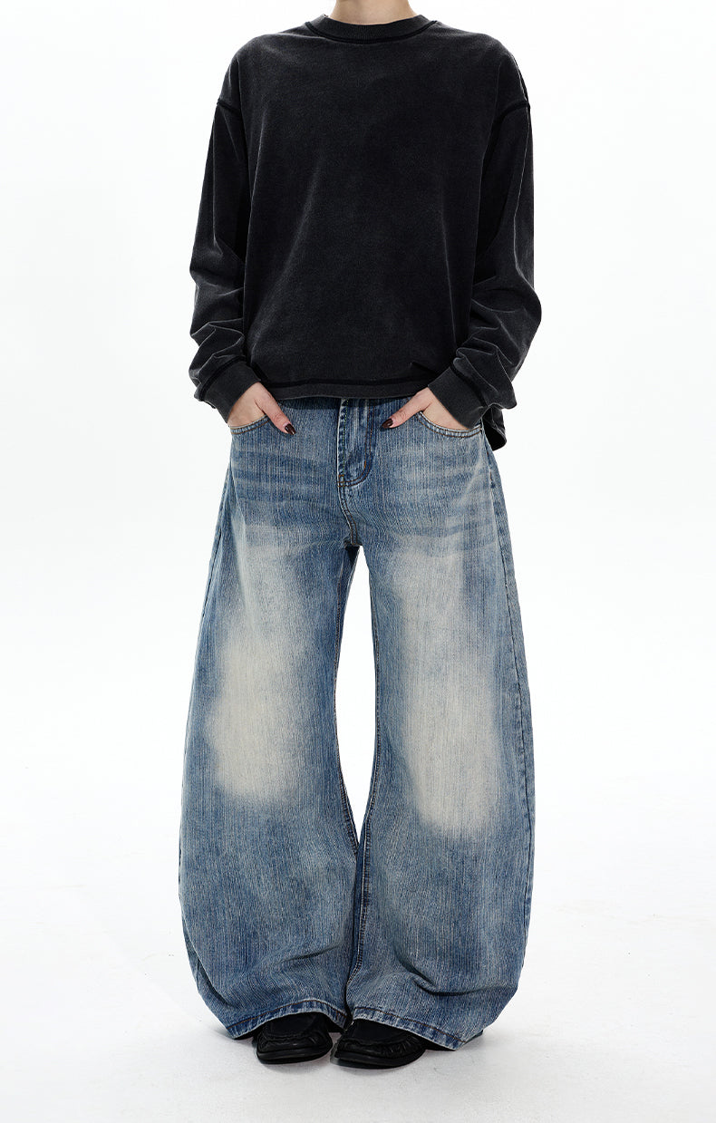 MADWITCH SLUB WIDE DENIM #G6669