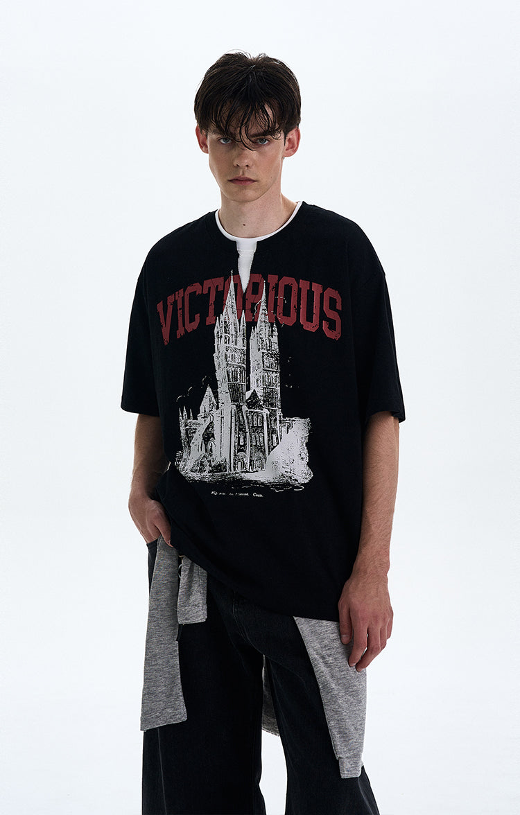 MADWITCH CREATIVE LAYERED TEE #990363
