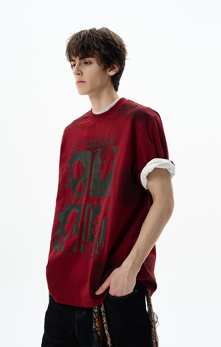 MADWITCH GRAPHIC CASUAL TEE #25703