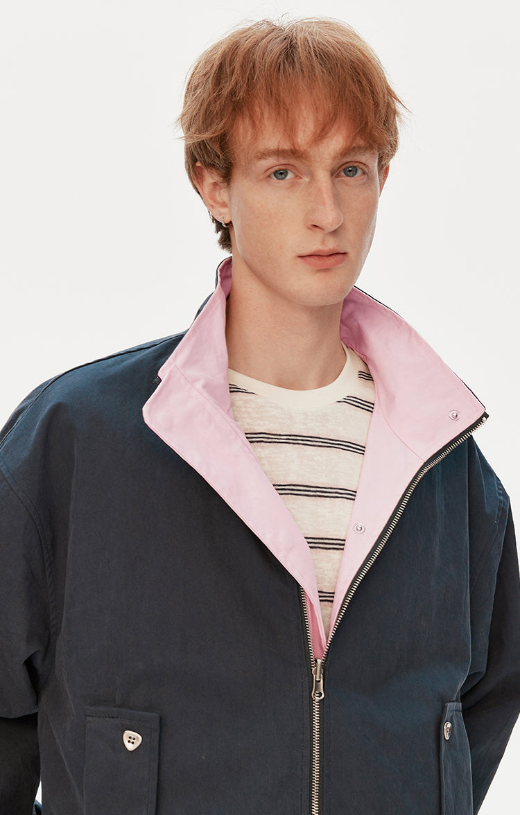 MADWITCH REVERSIBLE COLORBLOCK JACKET #2629