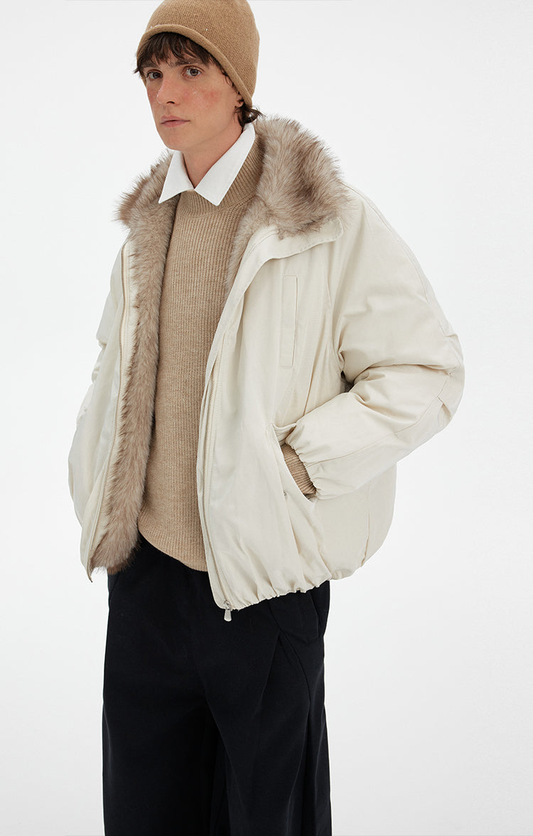 MADWITCH VINTAGE CARGO FUR PARKA #MF8618