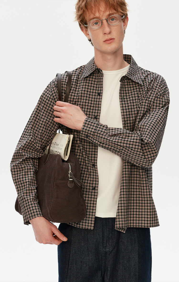 MADWITCH HERITAGE PLAID SHIRT #RC94