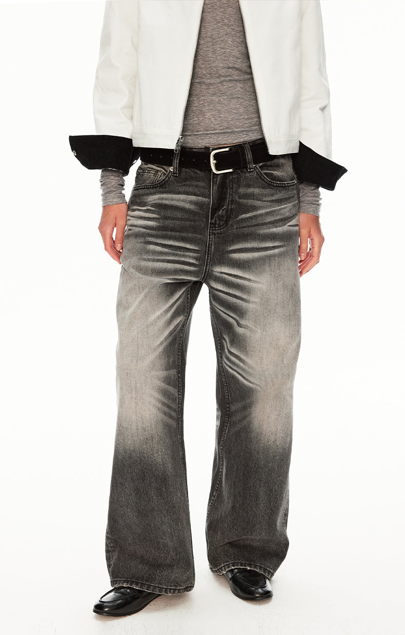 MADWIT FADED WASH JEANS #GD005