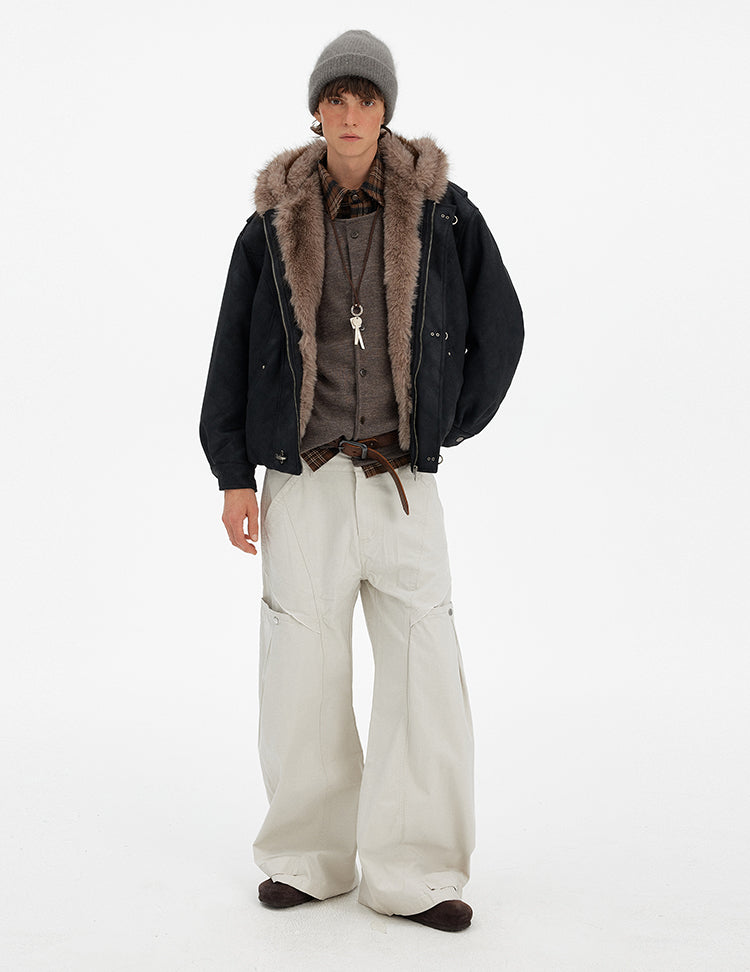 MADWITCH VINTAGE METAL BUTTON PARKA JACKET #990910