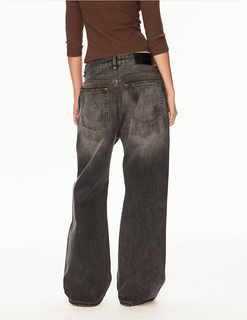 MADWIT DIRTY WASH GRUNGE JEANS #GD002