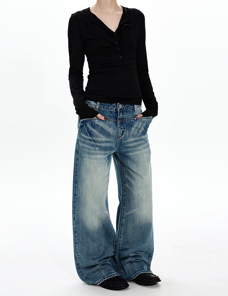 MADWITCH STONE WASH DENIM #CK9721