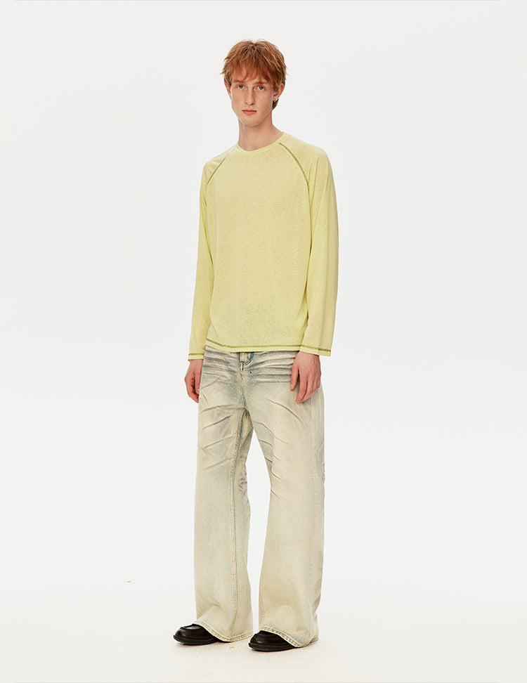 MADWITCH CREW NECK SUN TEE #AM2077