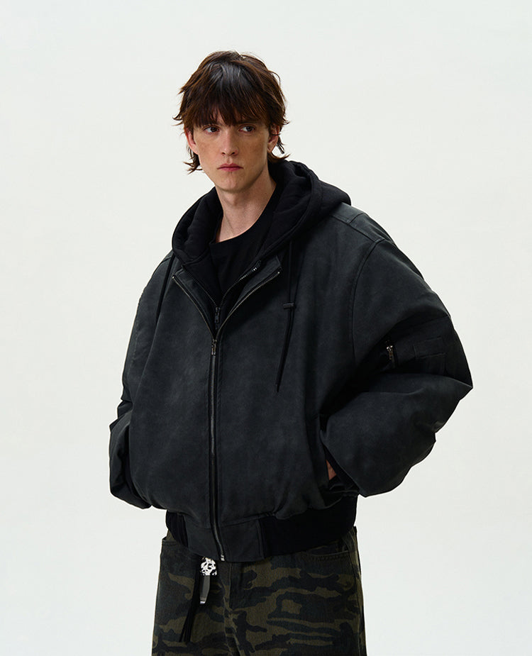 MADWITCH VINTAGE LAYERED JACKET #MY8011