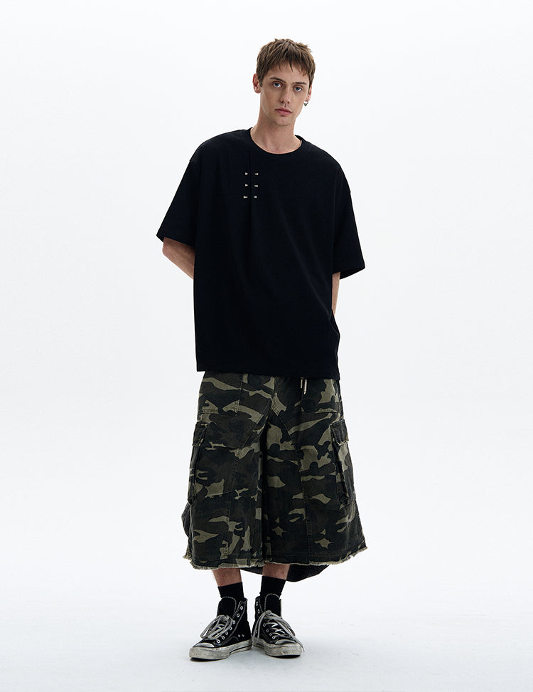 MADWITCH LOOSE FIT CASUAL T-SHIRT #880218