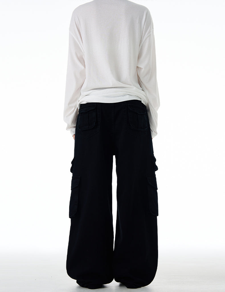 MADWITCH MULTI-POCKET CARGO PANTS #CK3397