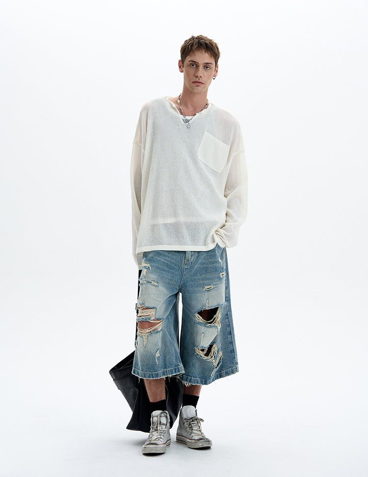 MADWITCH RELAXED VIBE KNIT SWEATER #68801
