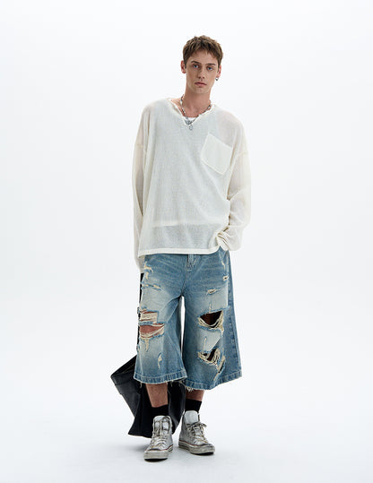 MADWITCH RELAXED VIBE KNIT SWEATER #68801