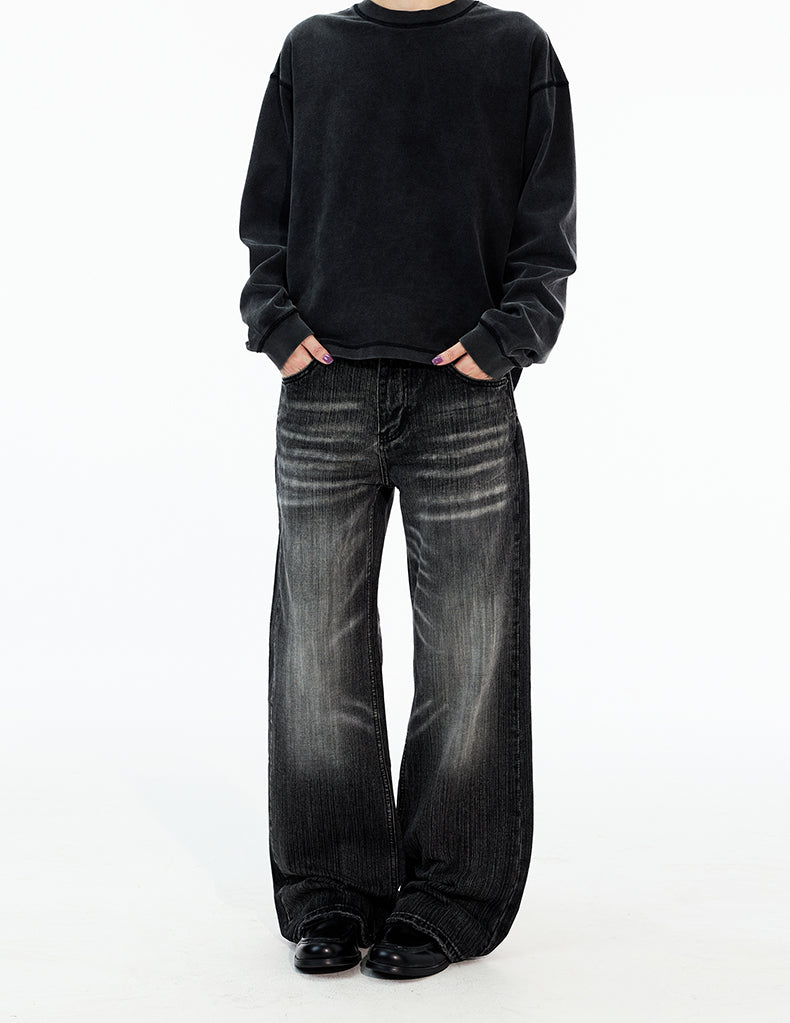 MADWITCH BAMBOO WASH STRAIGHT LEG JEANS #GP9765N