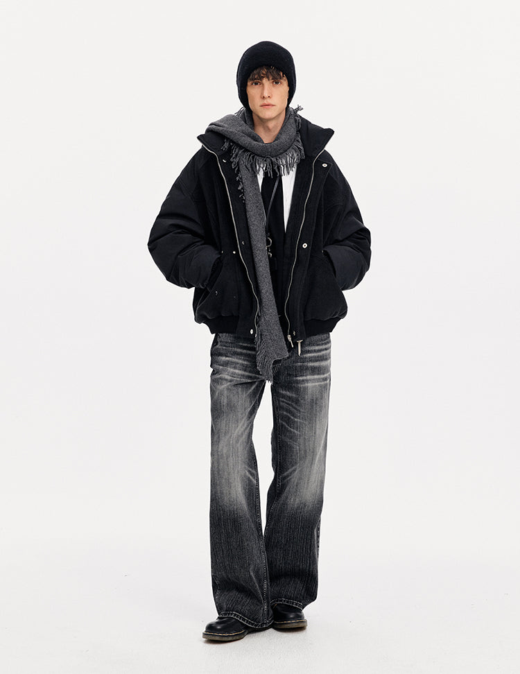 MADWITCH TAILORED HARRINGTON DOWN JACKET #630235