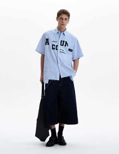 MADWIT RAW EDGE SHIRT #SS328