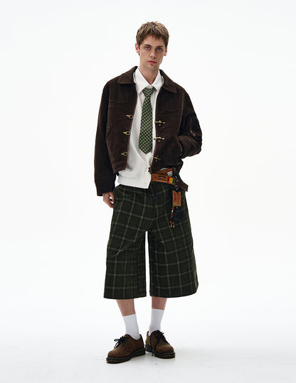 MADWITCH UNISEX PATCHWORK RETRO JACKET #MD256081