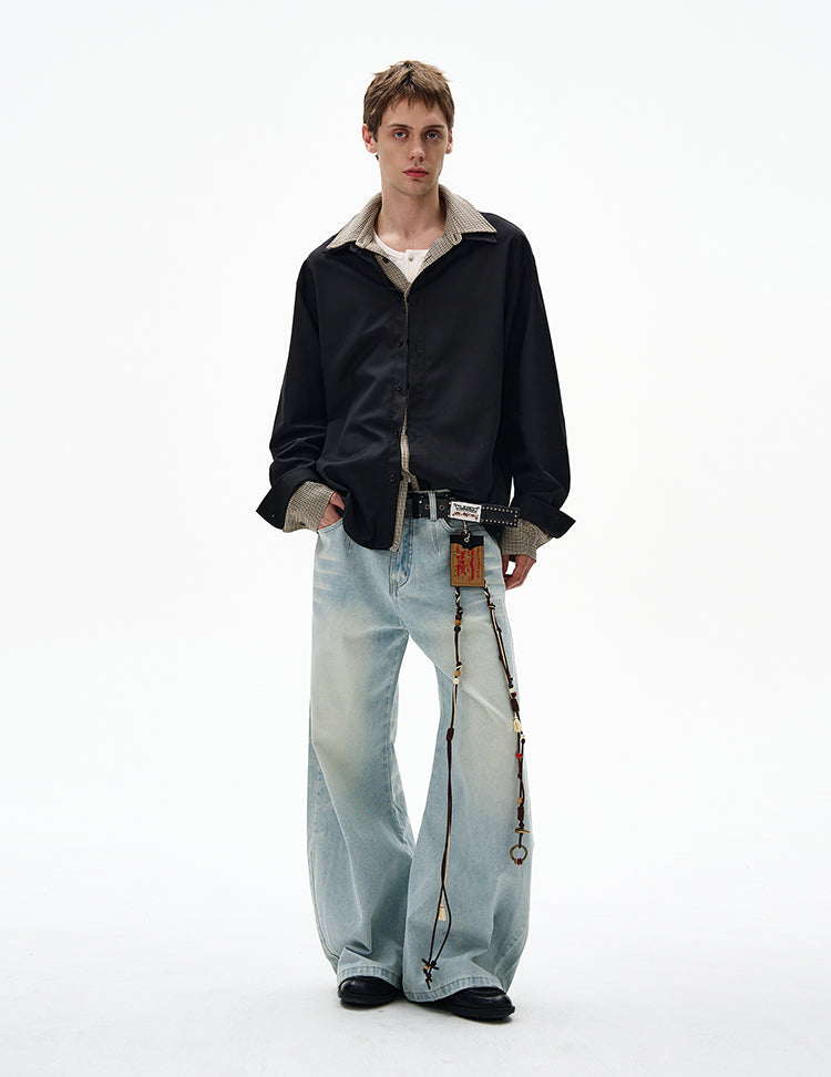 MADWITCH UNISEX COLORBLOCK SHIRT #22720Q25