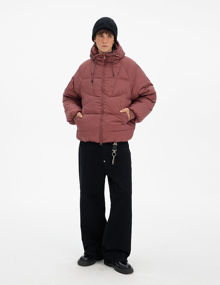 MADWITCH MINIMAL HOODED DOWN JACKET #N1726