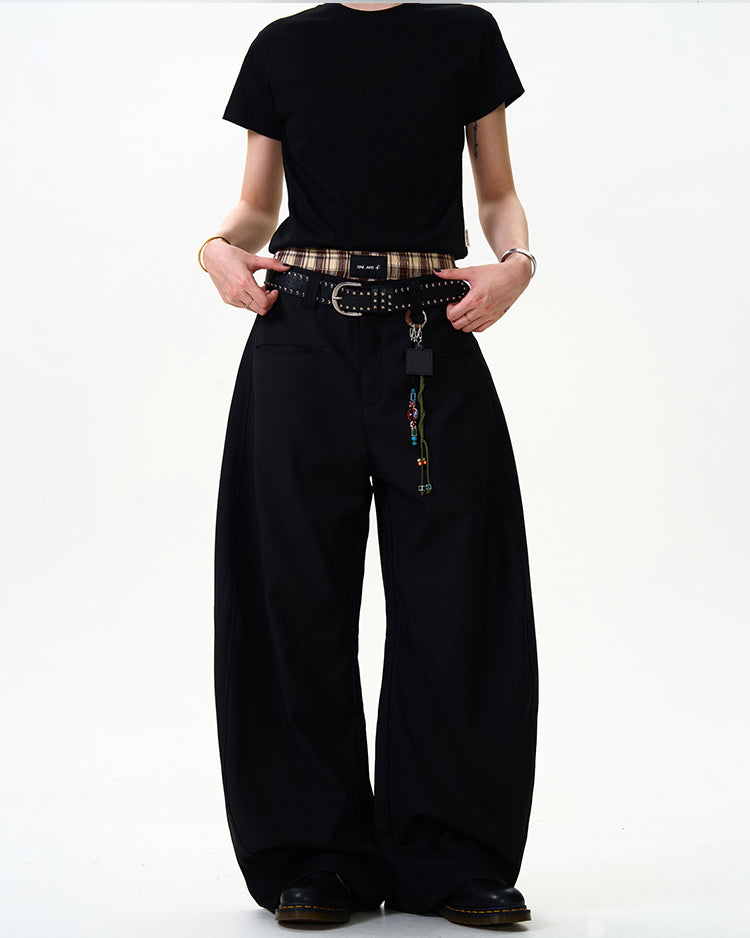 MADWITCH SLIM FIT CURVED CUT DRESS PANTS #CK6586