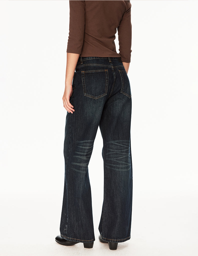 MADWIT AMERICAN STRAIGHT JEANS #GPC9773