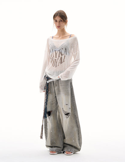 MADWITCH SHEER INSTA-WORTHY TOPS #TX295