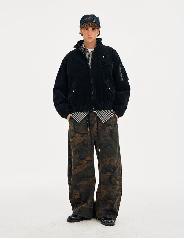 MADWITCH CORDUROY WORKWEAR QUILTED JACKET #25558