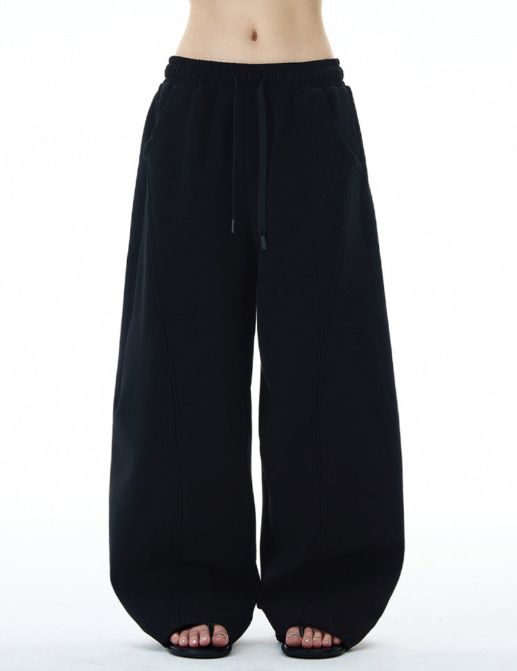 MADWITCH DRAPEY STRAIGHT DENIM PANTS #9910
