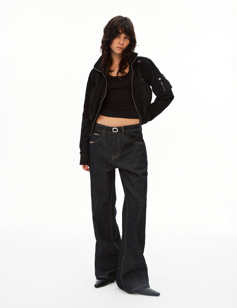 MADWIT SLIM FLARE JEANS #GPC3603