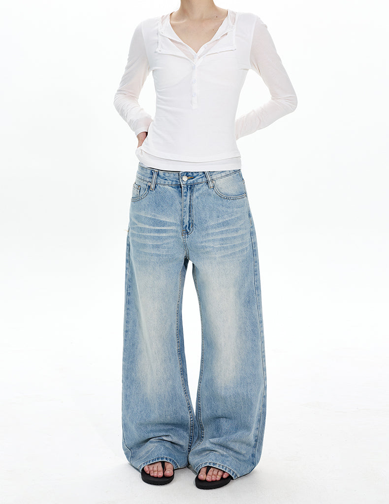 MADWITCH LIGHT WASH DENIM #G6465