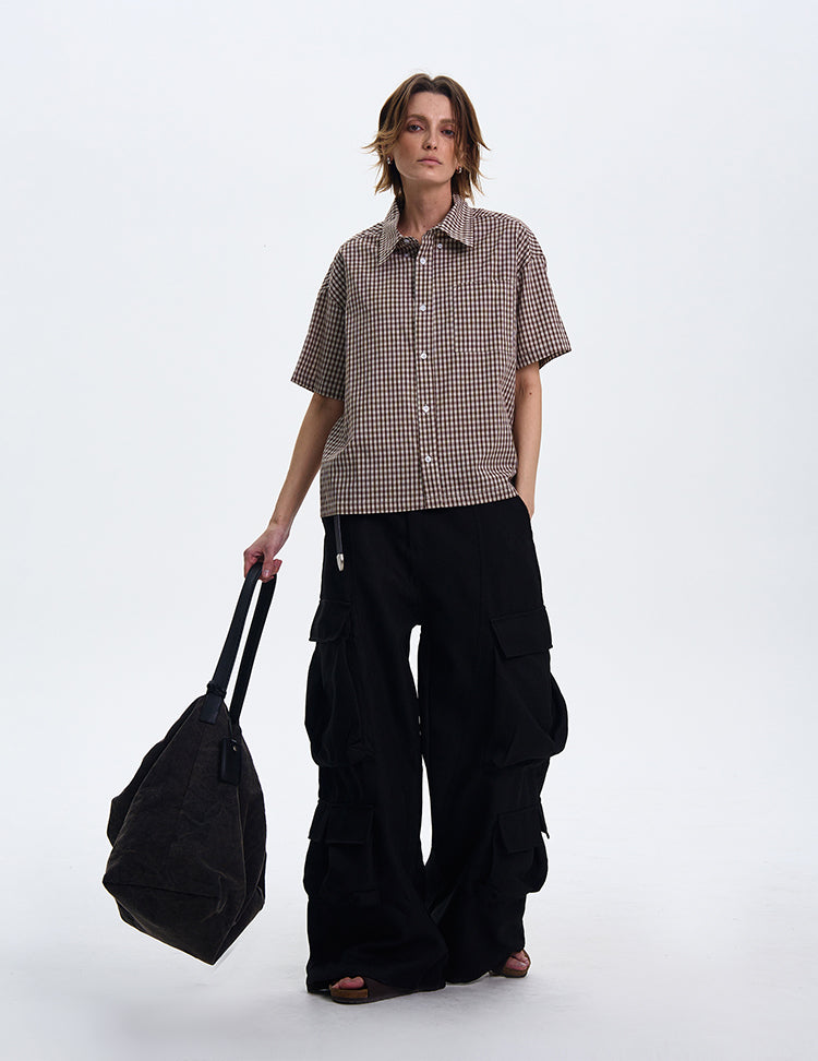 MADWITCH OLD MONEY STYLE SHORT-SLEEVE SHIRT #CR215