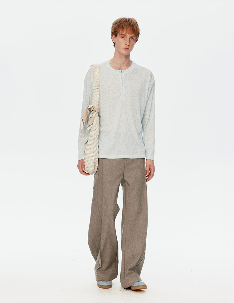 MADWITCH HENLEY LONG SLEEVE TOP #AM2032